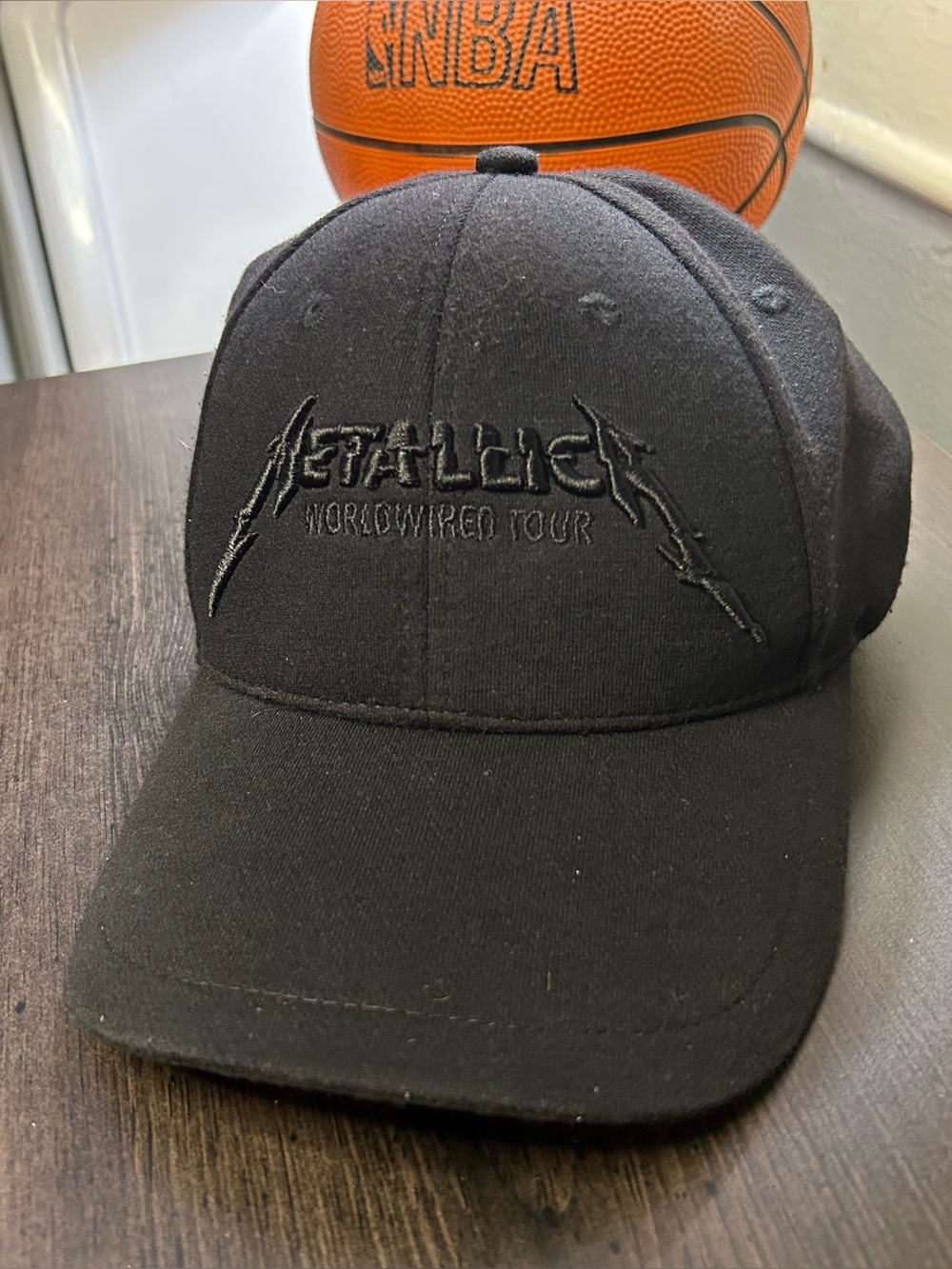 Metallica Worldwired Tour Logo Cap Adjustable Rare Metal Hat